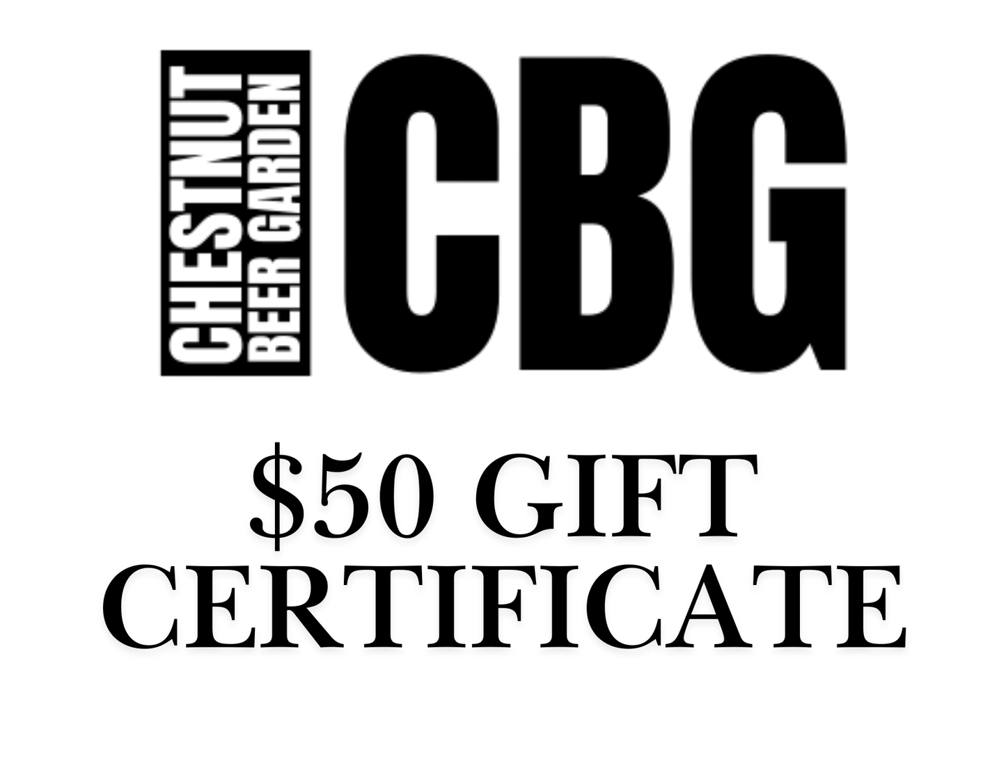 CBG Gift Card